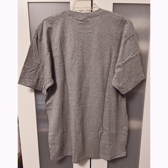 NWOT Stussy x Nike Sky Force Collab Graphic Tee Tshirt Men Size L Gray White - Picture 5 of 6